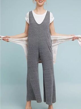 Anthropologie Cloth & Stone Heathered Jumpsuit